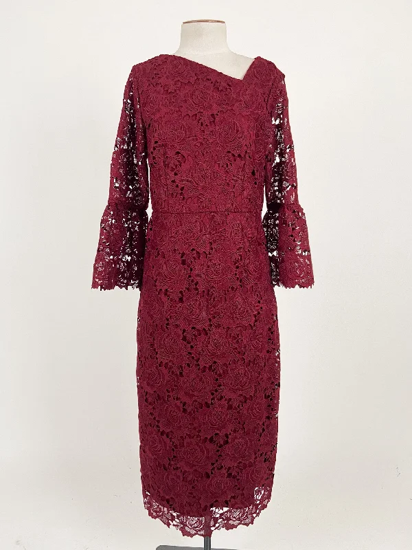 M&S | Red Formal Dress | Size 10