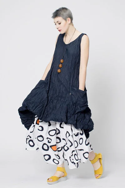 N/S Fab Dress in Navy Carnaby
