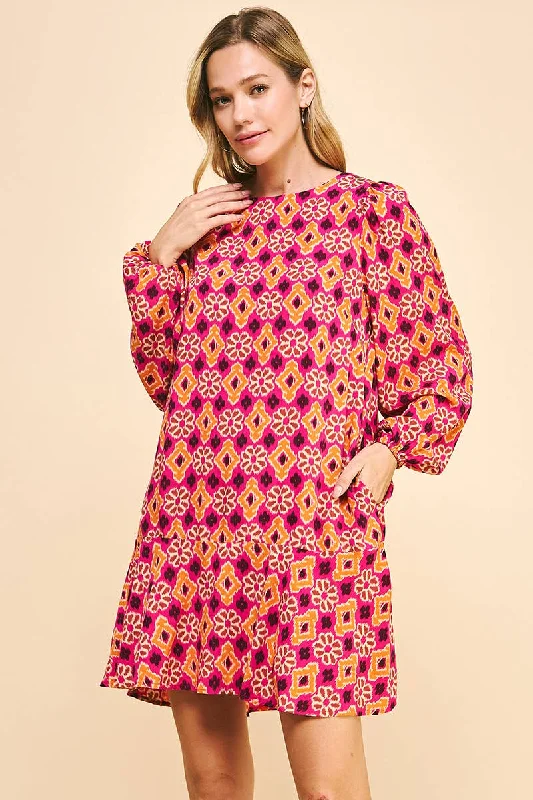 Colorful Tunic Dress