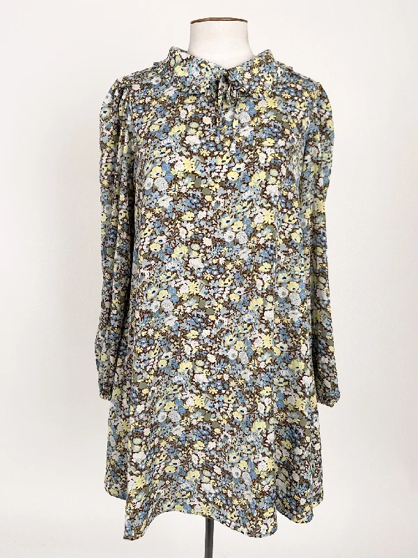 QED London | Multicoloured Casual Dress | Size 12