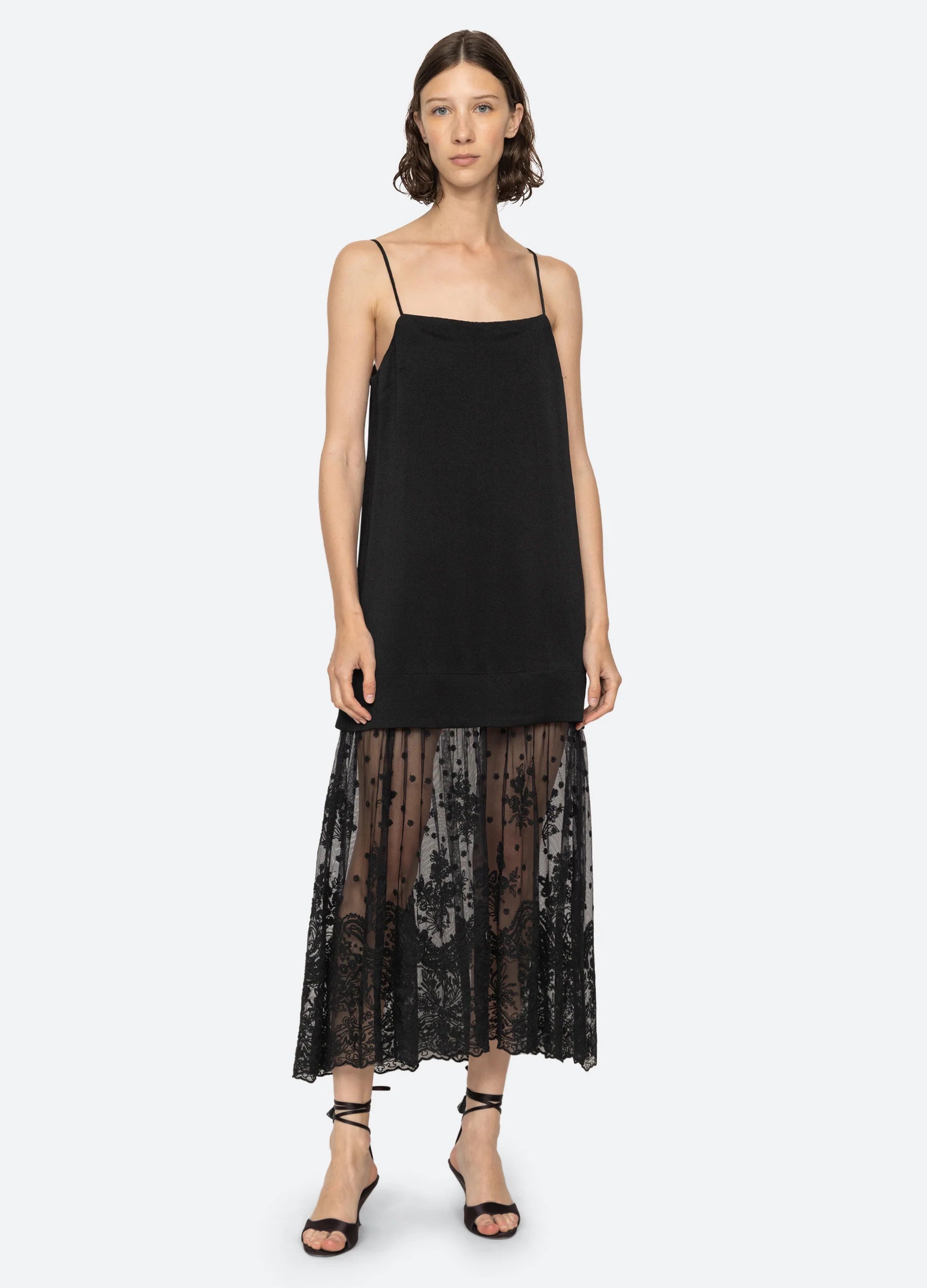 Noa Satin Slip Dress