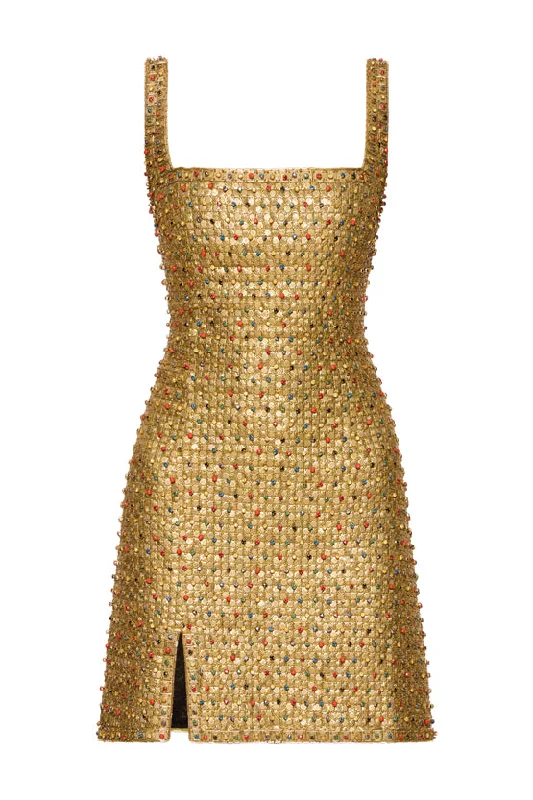 Achilles Mini Dress - Aurous Stylish Sweetheart Mini Dress